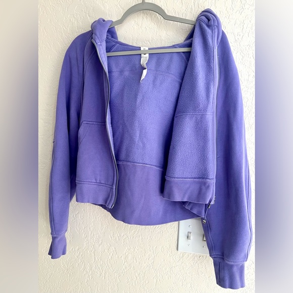 Lululemon Women's Purple Scuba Oversized Full-zip Hoodie M/L - Picture 4 of 8
